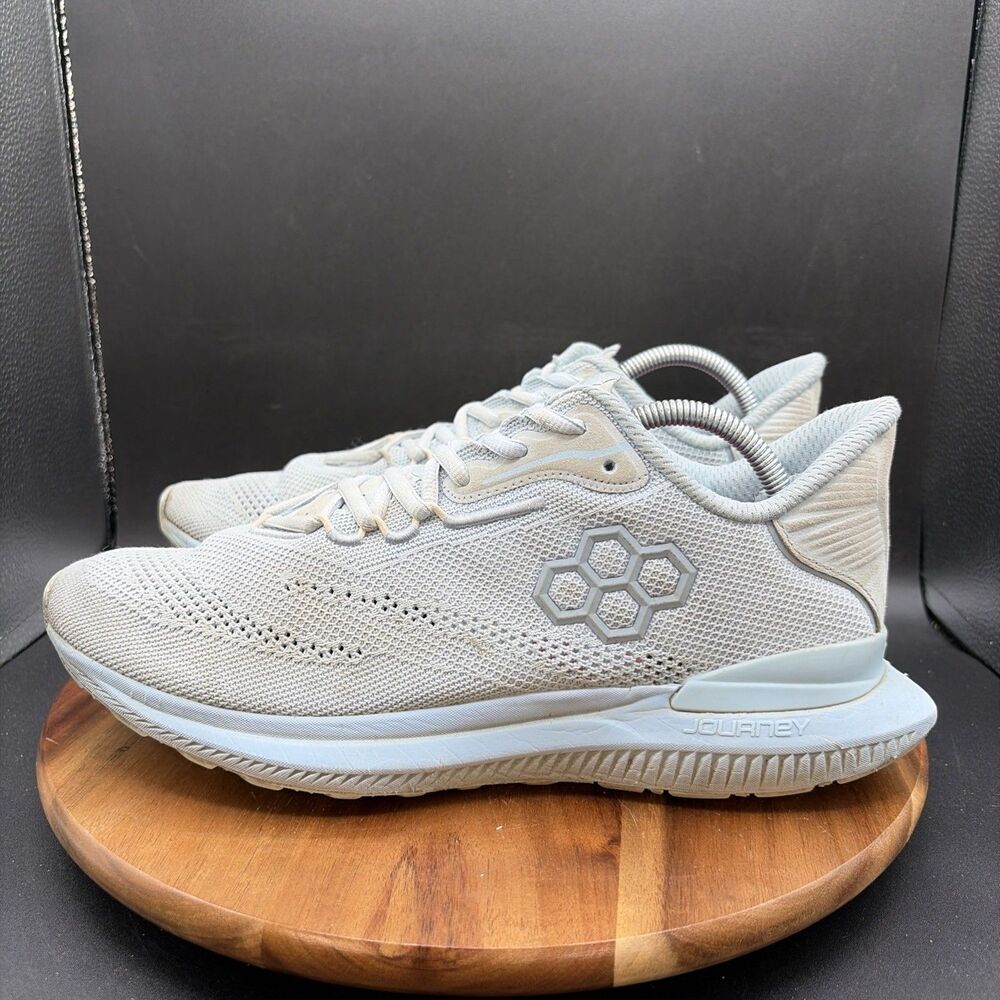Rudis Journey Knit Mens Size 11 Running Shoes Light Blue Sneakers Athletic